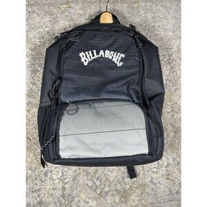 BNWT Billabong Juggernaught 30L School Backpack Black Fade w/ Lunchbox New
